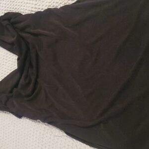 MONACO Drape Front Top with open back Size Large